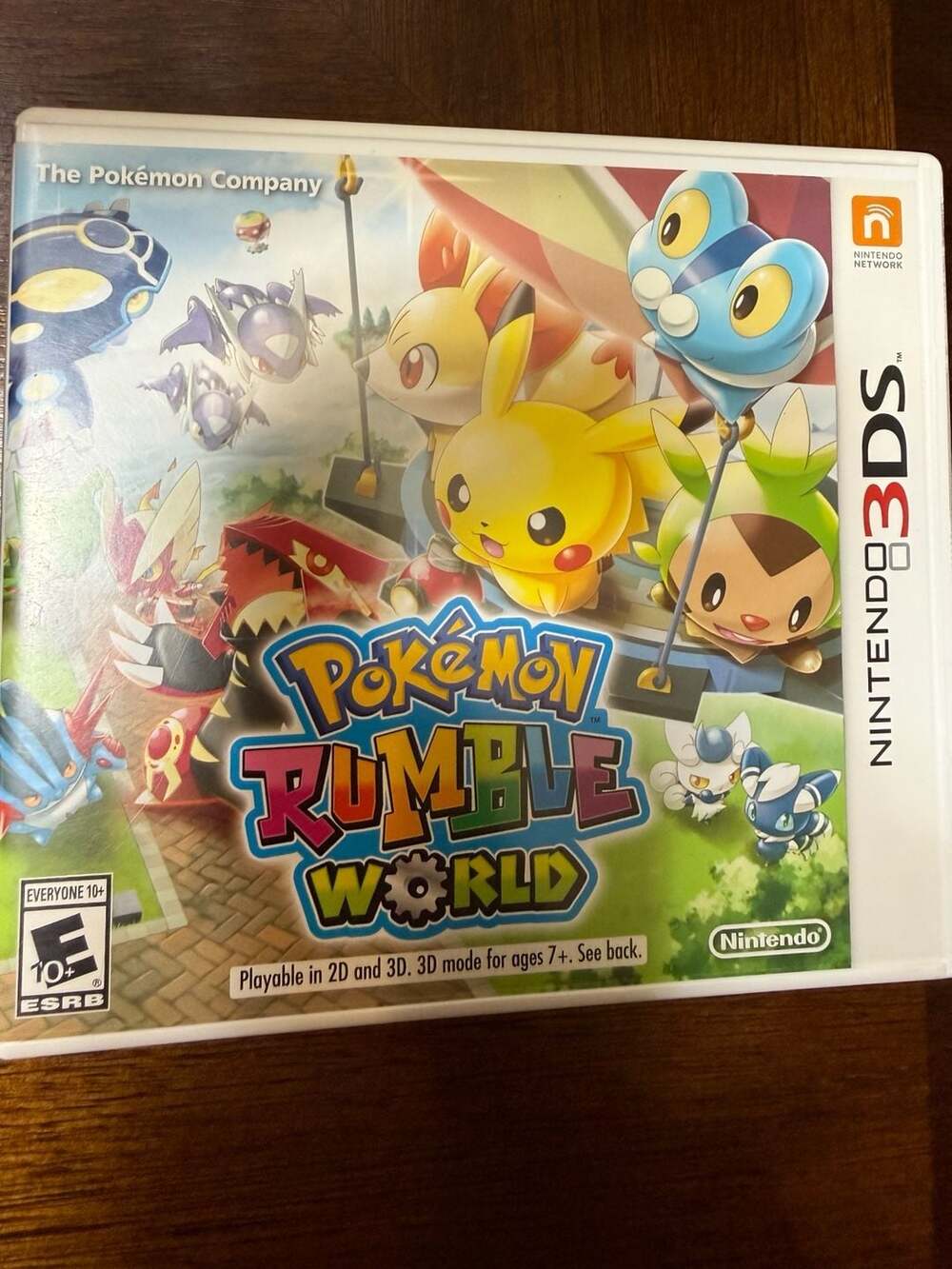 Pokemon Rumble World Nintendo 3DS Complete in Box